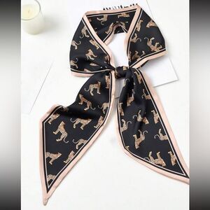 Leopard Print Scarf N878